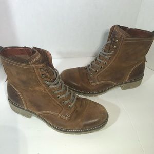 Ecco Elaine brown leather boots